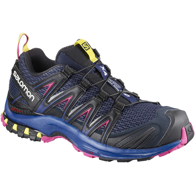 Zapatillas Trail Running Salomon Mujer Negras - Salomon Argentina XA PRO 3D W ,871390-WVM